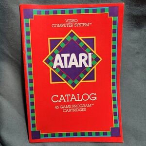 Vintage 1981 Atari Activision Catalogs‎ Video Game